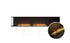 Ecosmart Fire Flex 104LC.BXR Left Corner Fireplace Insert - Black Finish / Black Burner - ESF.FX.104LC.BXR.B